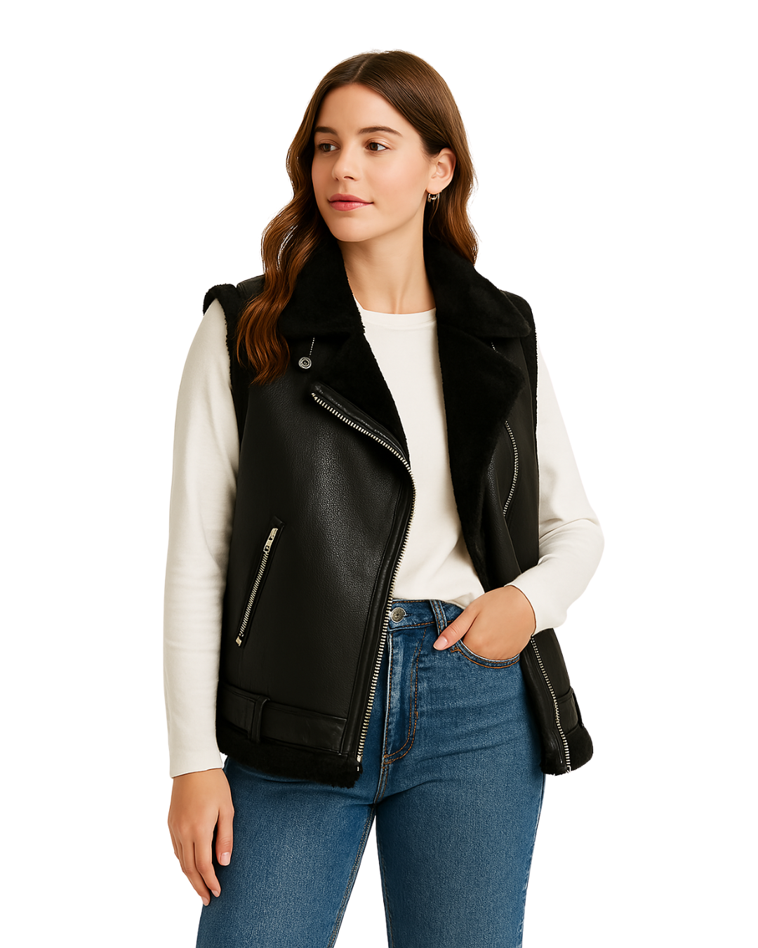 Chaleco Gamulan TRENDY BLACK