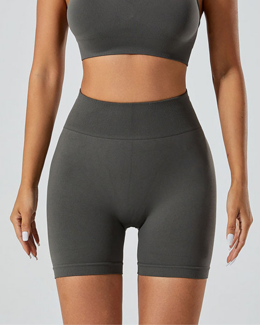 calza deportiva mujer premium gris