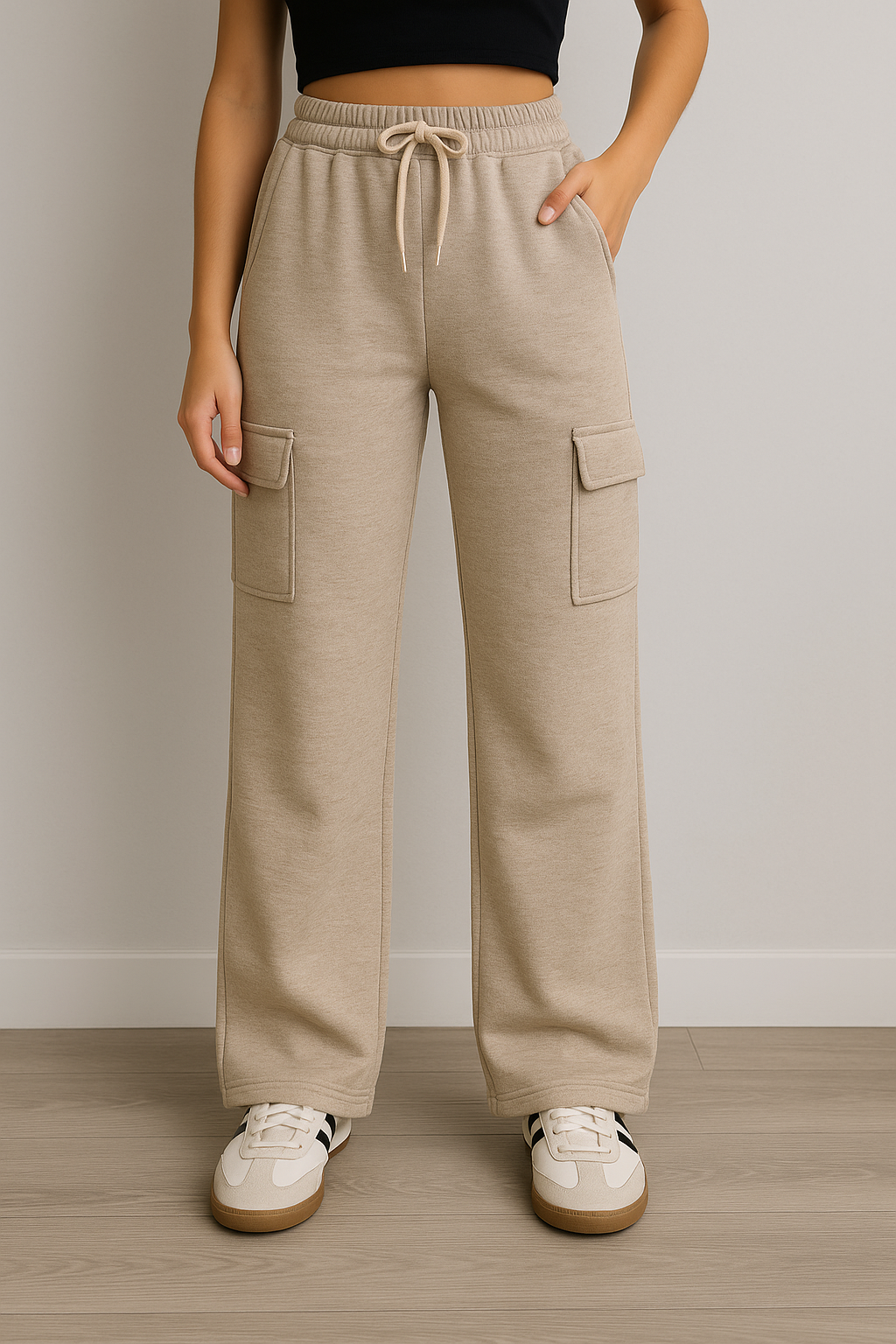 Pantalon Cargo Tostado