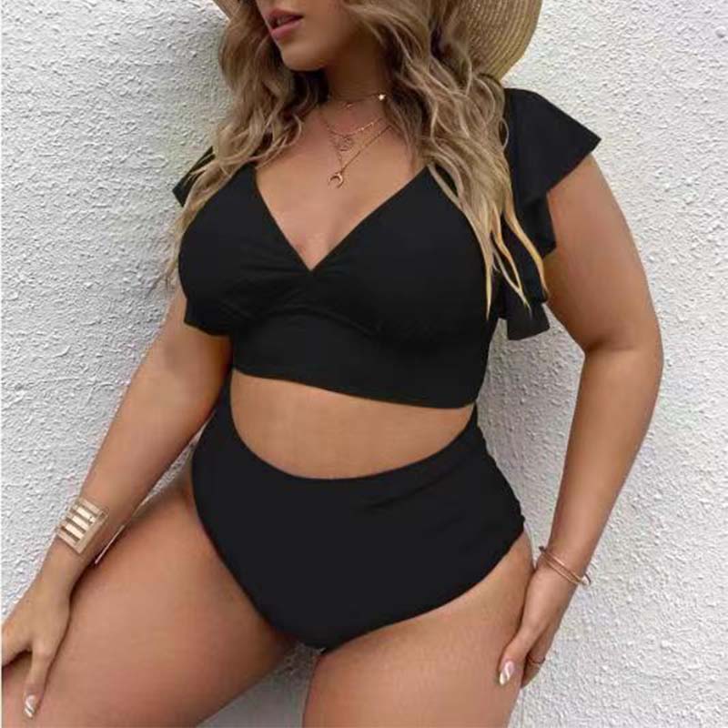 Malla dos piezas negra plus