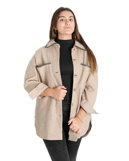 Trench Paño TOSTADO