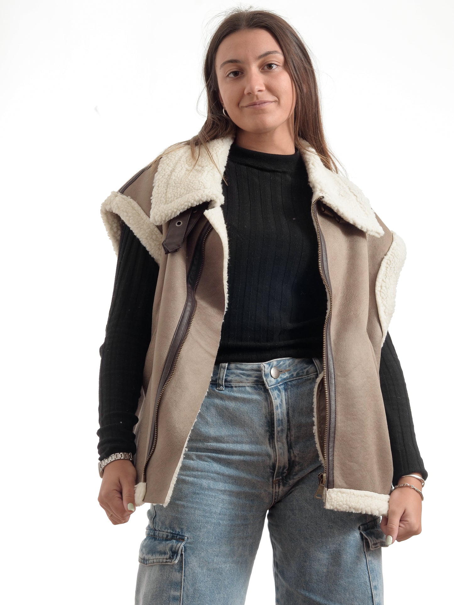 Chaleco Gamulan TRENDY Brown