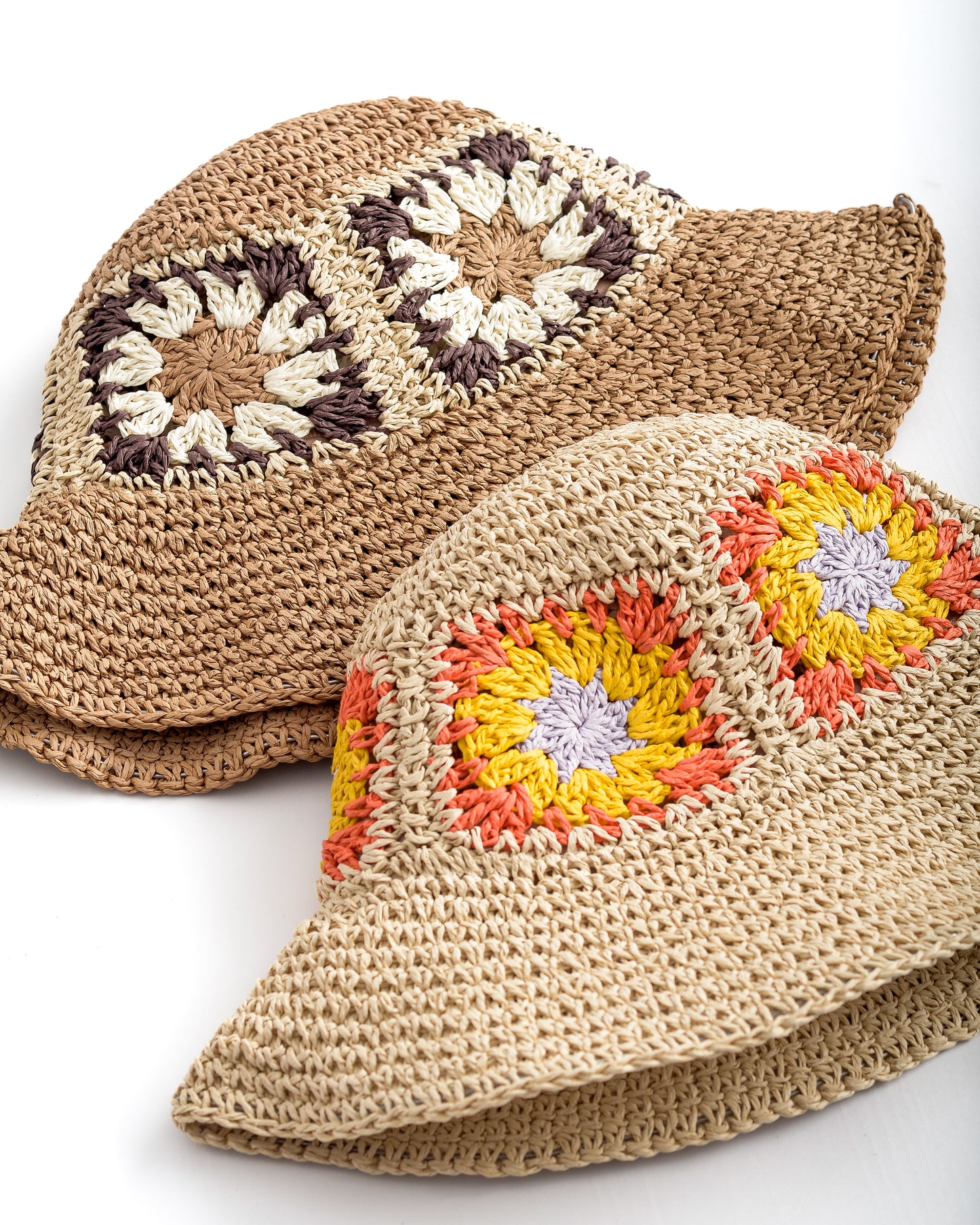 Sombrero Crochet Flores