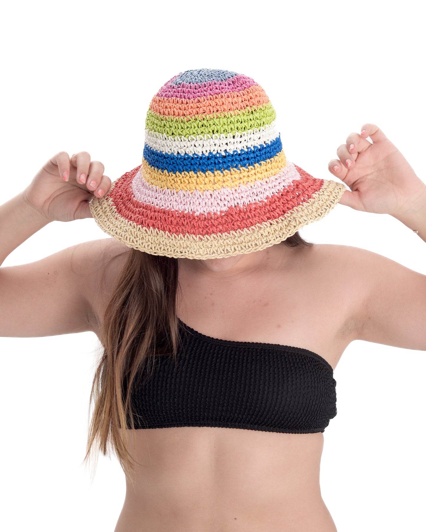 Sombrero Crochet Arcoiris