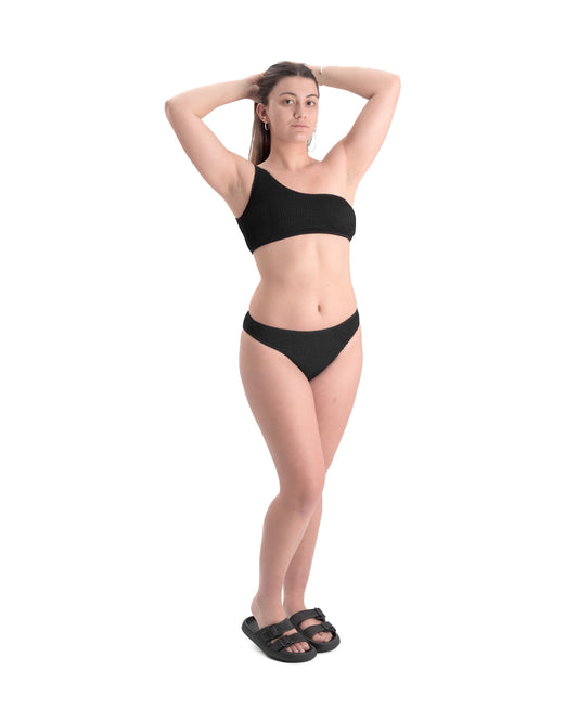 Bikini una tira Black