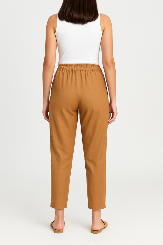 Pantalon Camel Lino