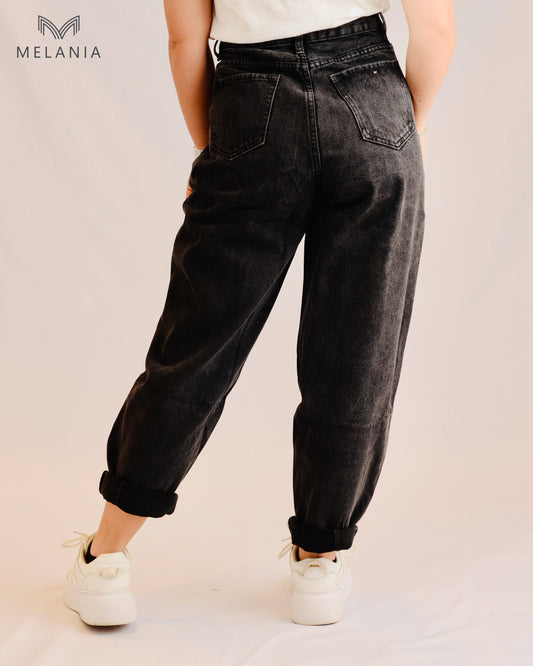 Jean Slouchy Black