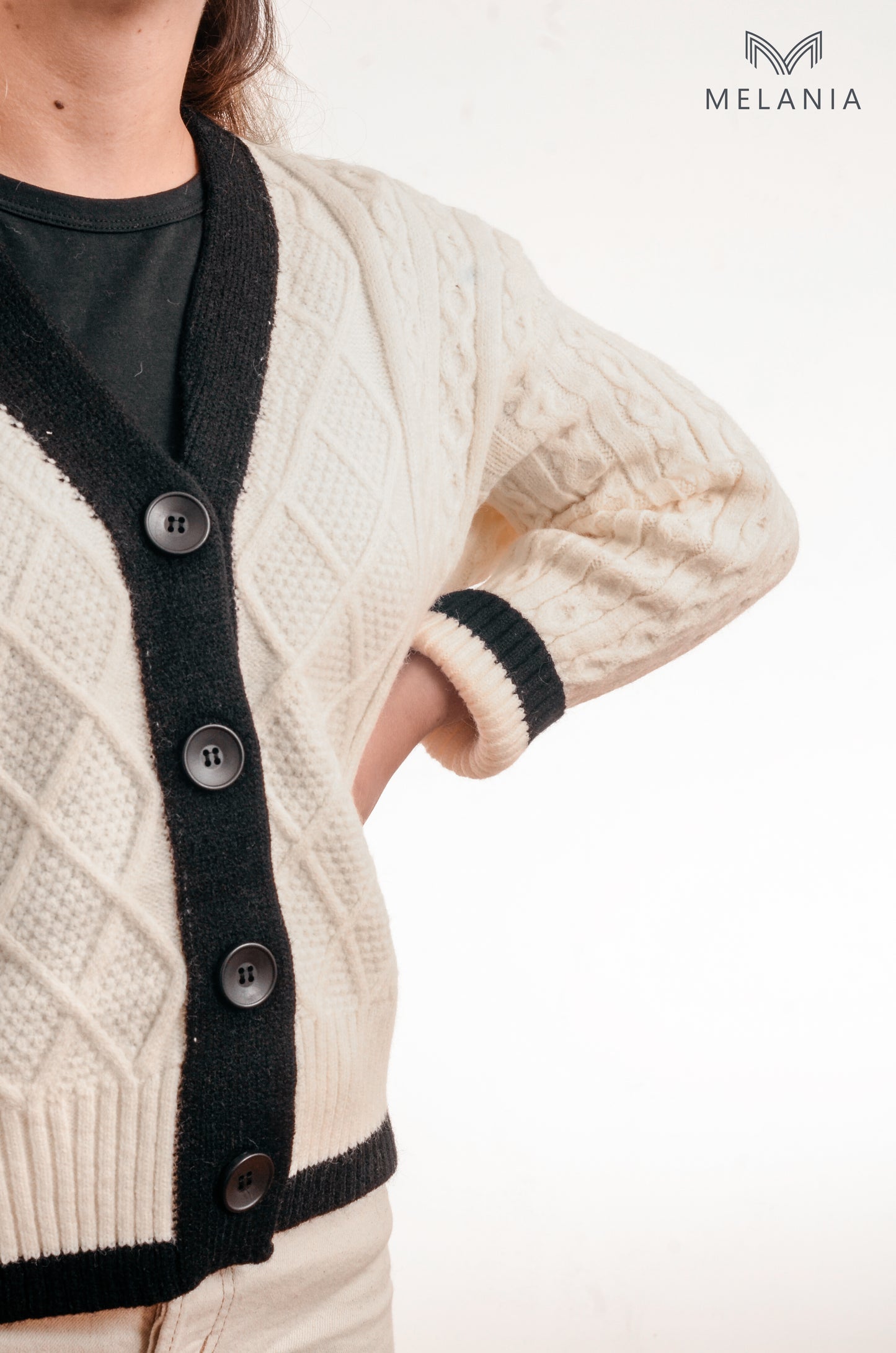 Cardigan WHITE