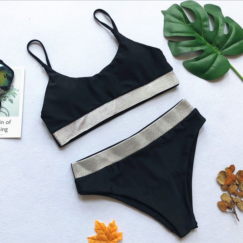 Bikini GLITTER Black