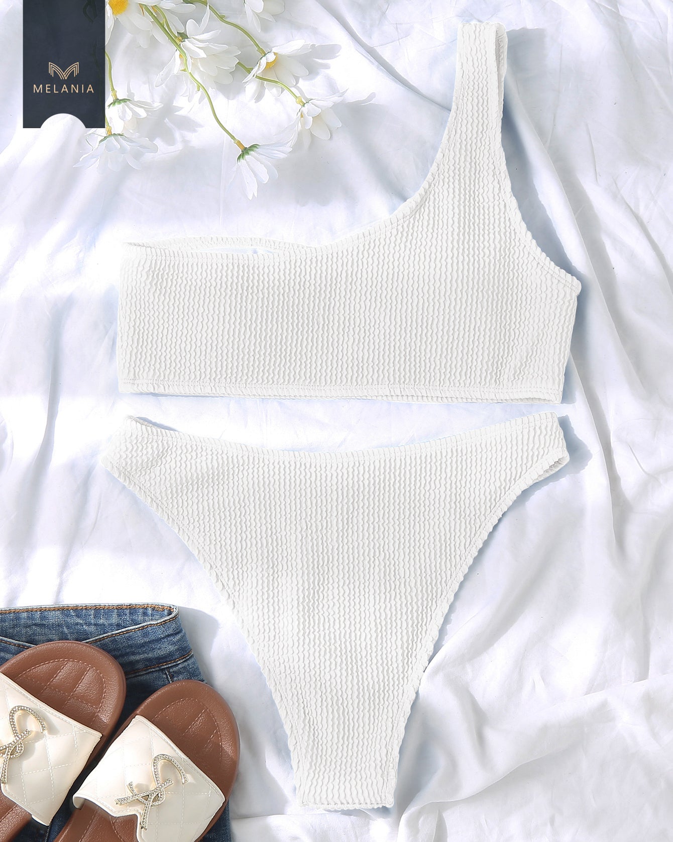 Bikini una tira White