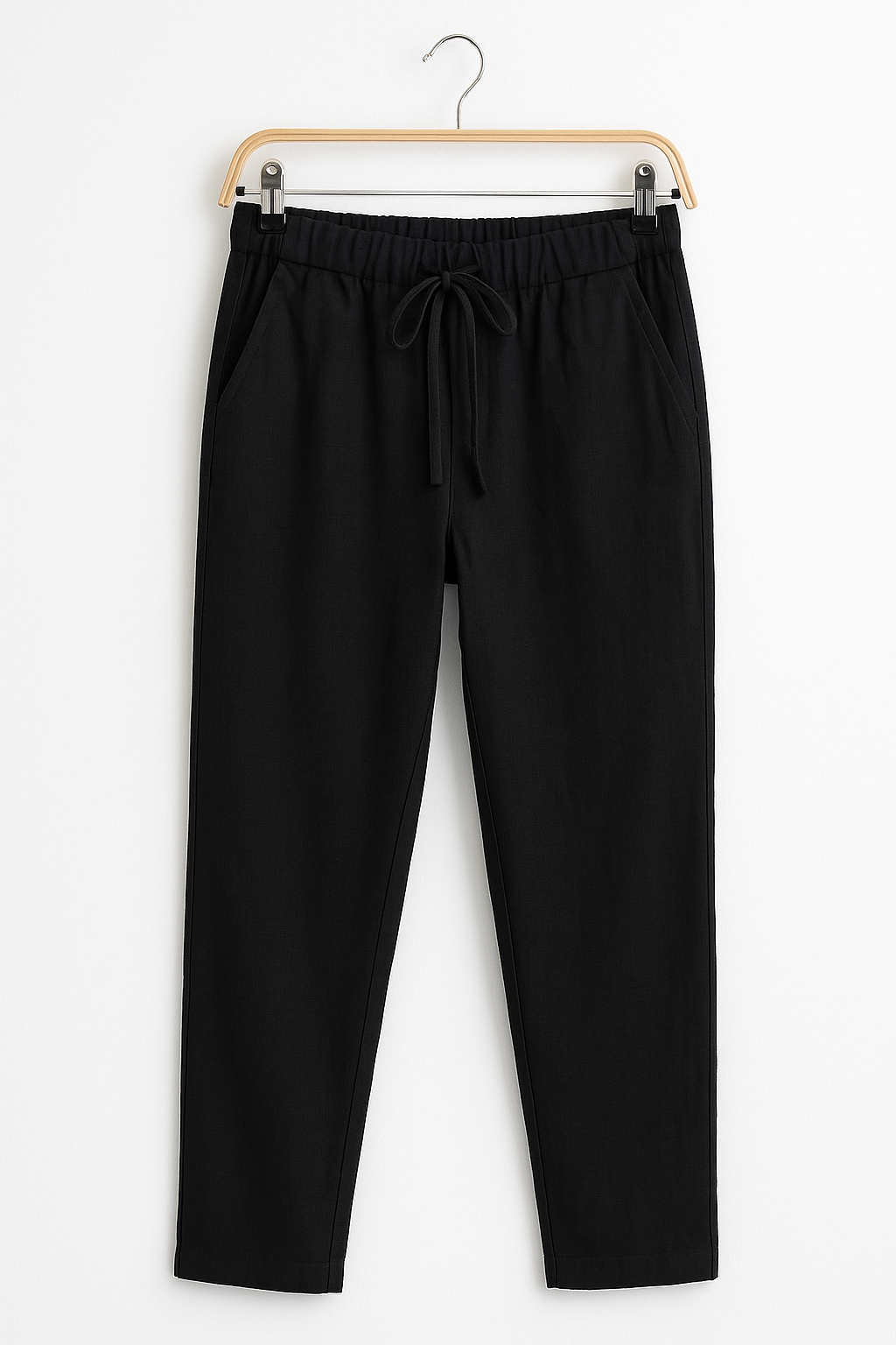 Pantalon de Lino Negro
