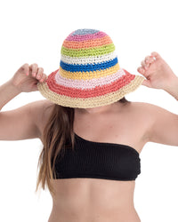 Sombrero Crochet Arcoiris