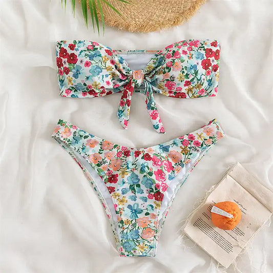 Bikini Strapples Flowers