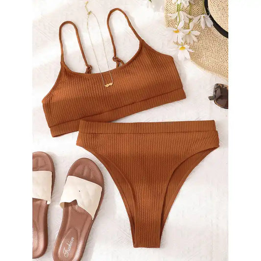 Bikini Top Brown