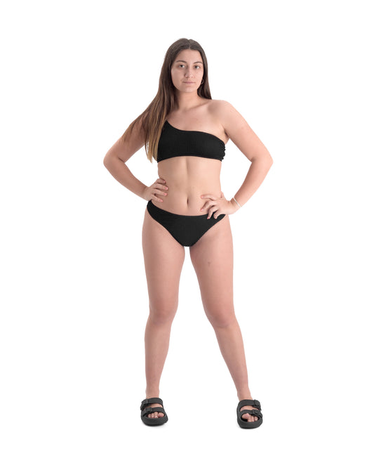 Bikini una tira Black