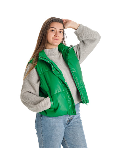 Chaleco PUFFER Verde