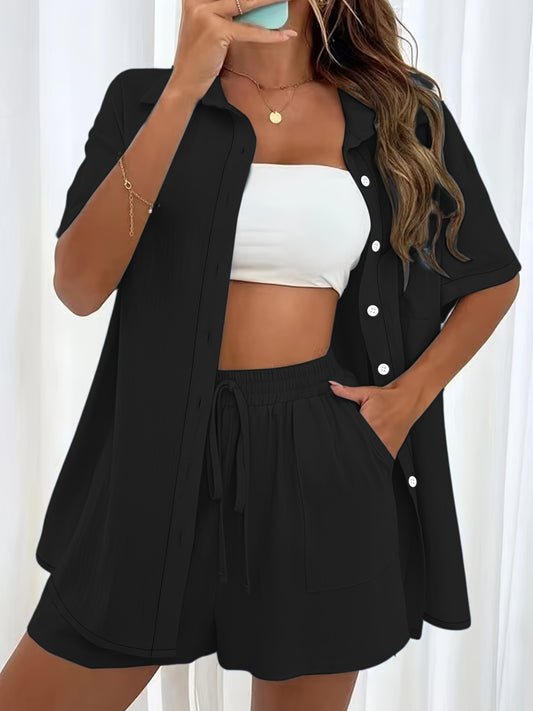 Conjunto Lino Negro