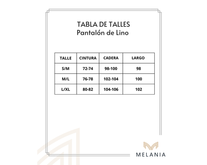 Pantalon de Lino Verde Oliva