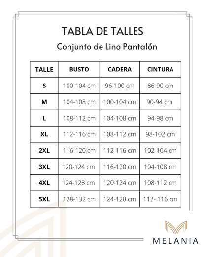 Conjunto Lino Black Blazer y Pantalon