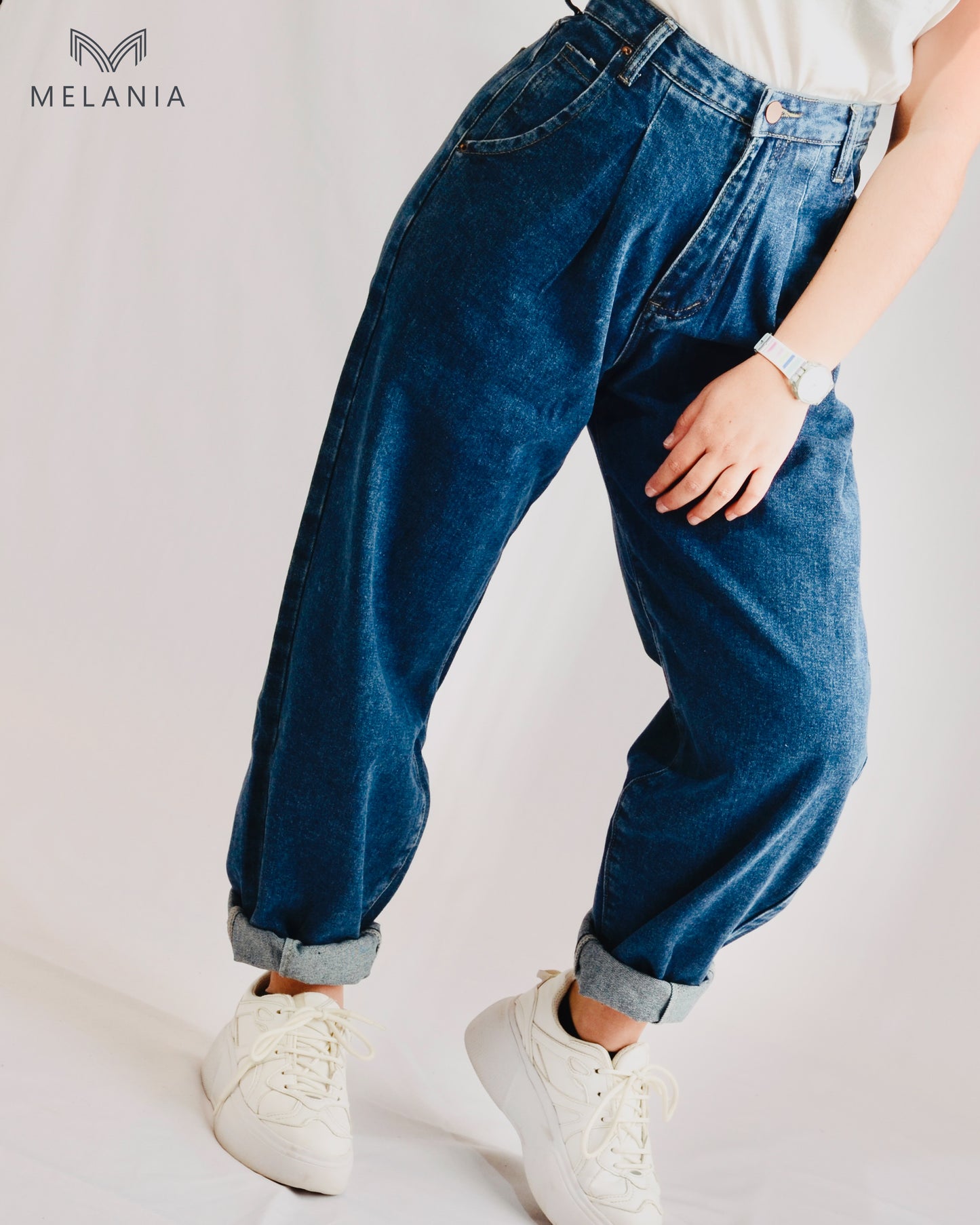 Jean Slouchy Blue